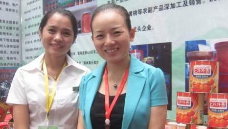 食品公司参展2012年中小微企业产品产销洽谈会